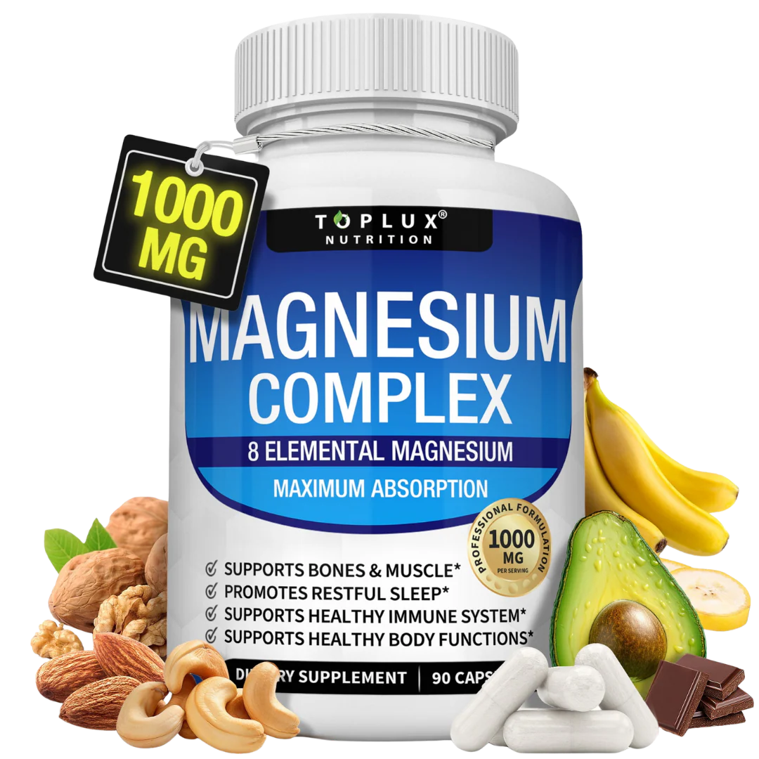 Toplux® Magnesium Complex 🌿 2X1 IMPORTADO 🇺🇸