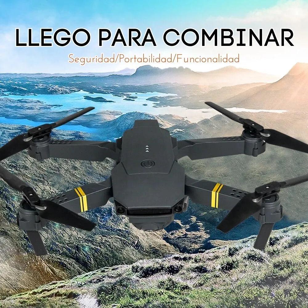 SKY DRONE: DRONE CON 2 CÁMARAS DE VIDEO WIFI HD + REGALO (MORRAL ULTRA EXCLUSIVO)