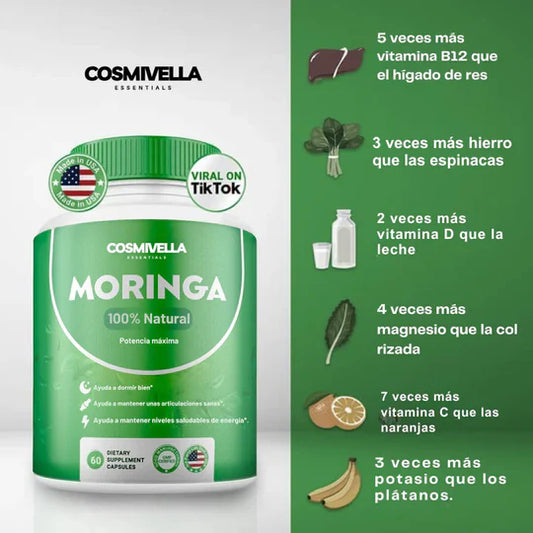 Quema grasa, controla el cortisol y paga solo al recibir — con Rosabella Moringa
