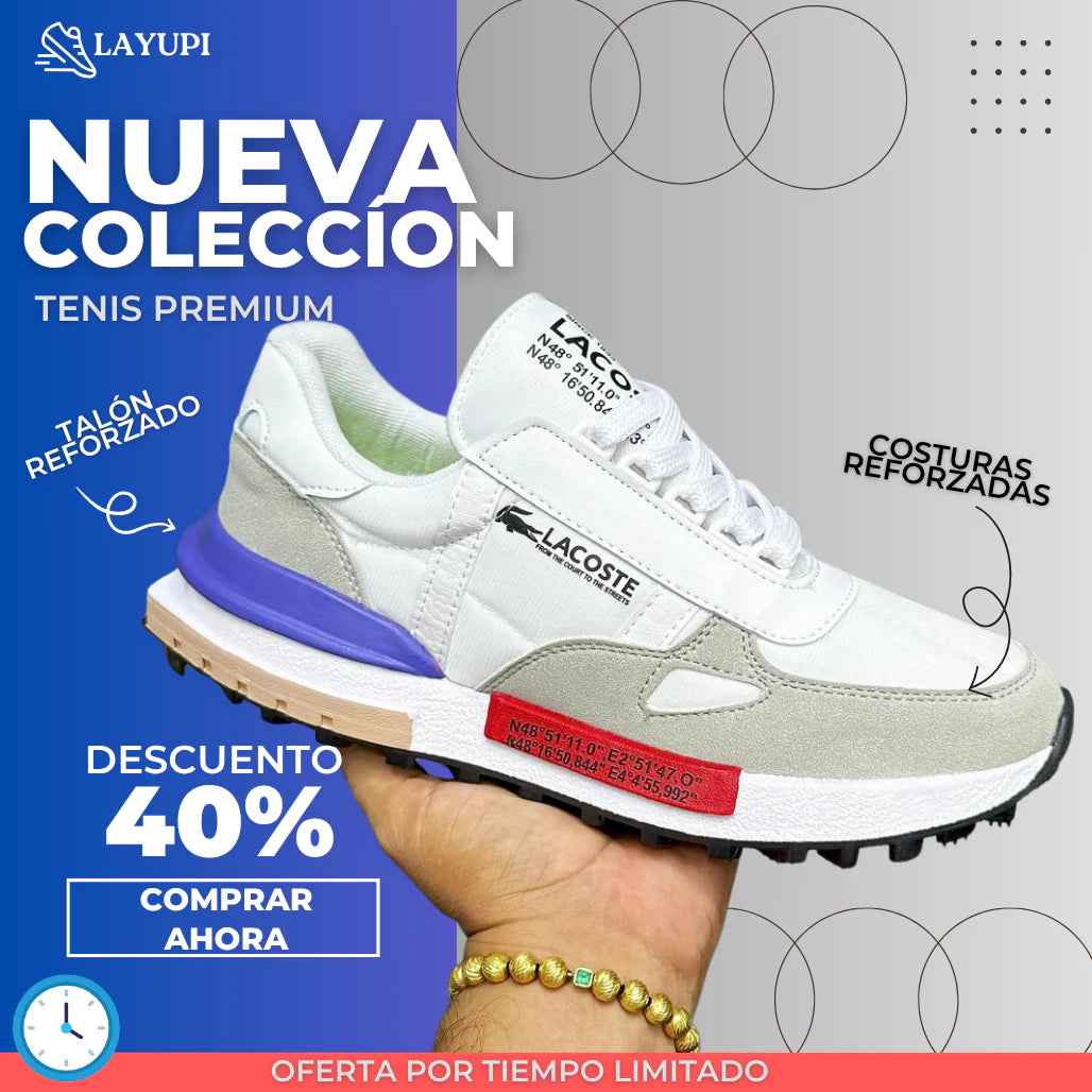 ¡Tenis Lacoste! Nueva colección🐊Tendencia!