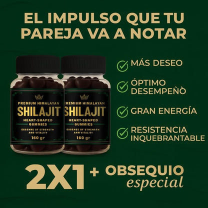 Gomitas Shilajit 🤎 PREMIUM 👑 2X1