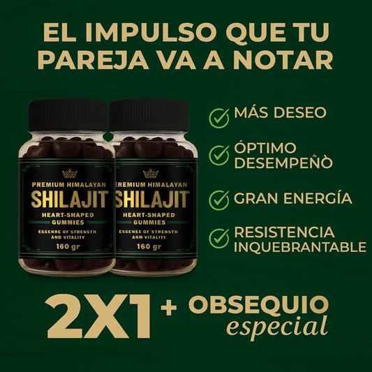 Gomitas Shilajit 🤎 PREMIUM 👑 2X1