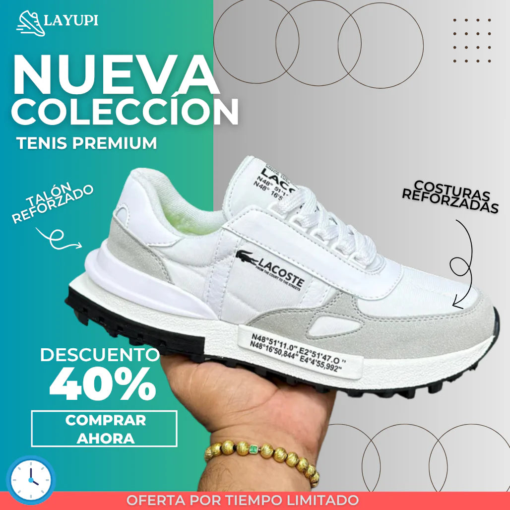 ¡Tenis Lacoste! Nueva colección🐊Tendencia!