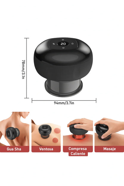 Masajeador Inteligente de Ventosa 4 en 1 – Spa Portátil en Casa