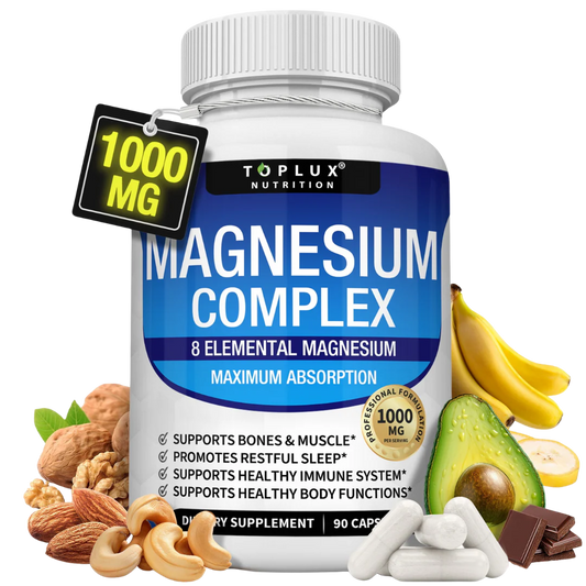 Toplux® Magnesium Complex 🌿 2X1 IMPORTADO 🇺🇸