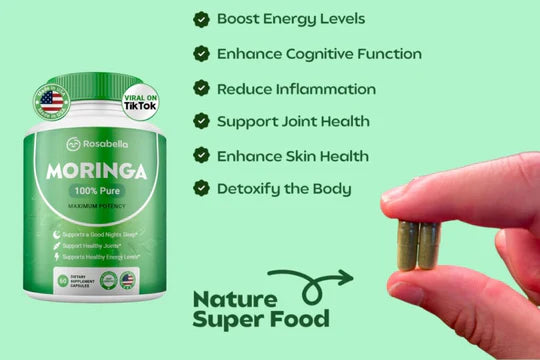 Quema grasa, controla el cortisol y paga solo al recibir — con Rosabella Moringa