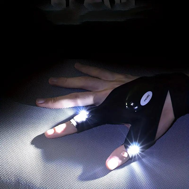 Lumax - Guante con linterna LED recarga - Multiofertas