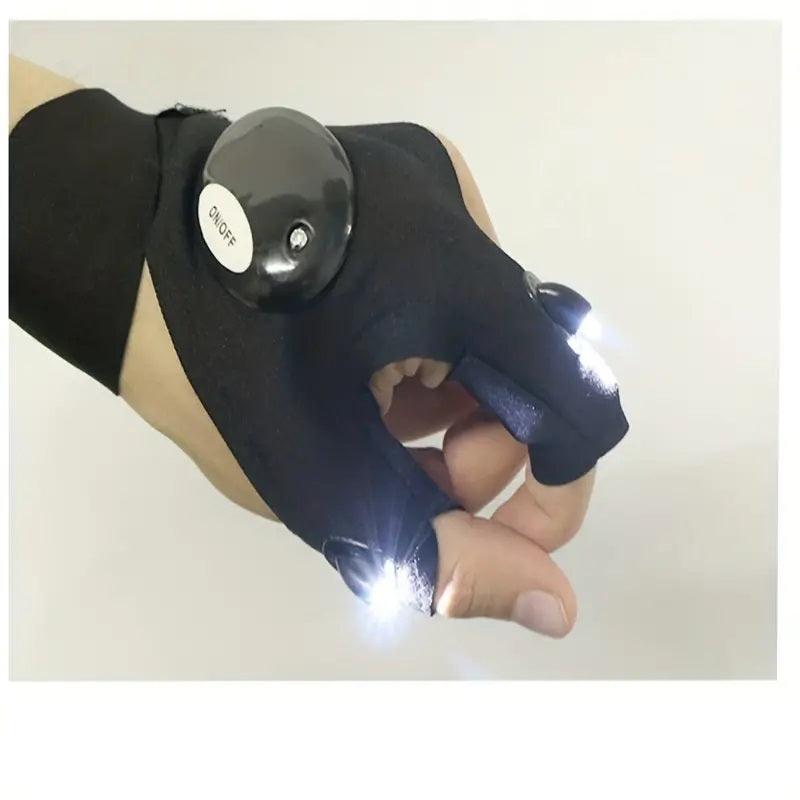 Lumax - Guante con linterna LED recarga - Multiofertas