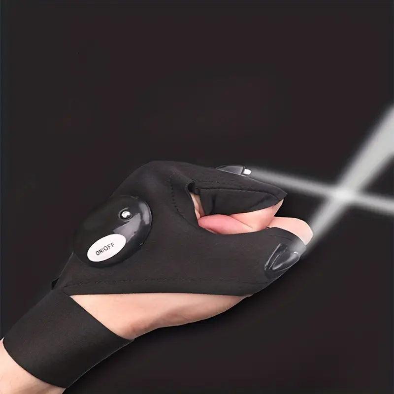 Lumax - Guante con linterna LED recarga - Multiofertas